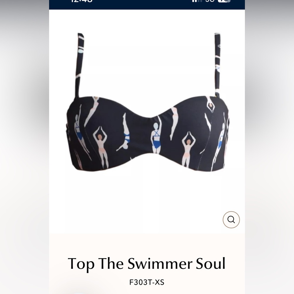 ISO Swimmer soul pattern top size M or L